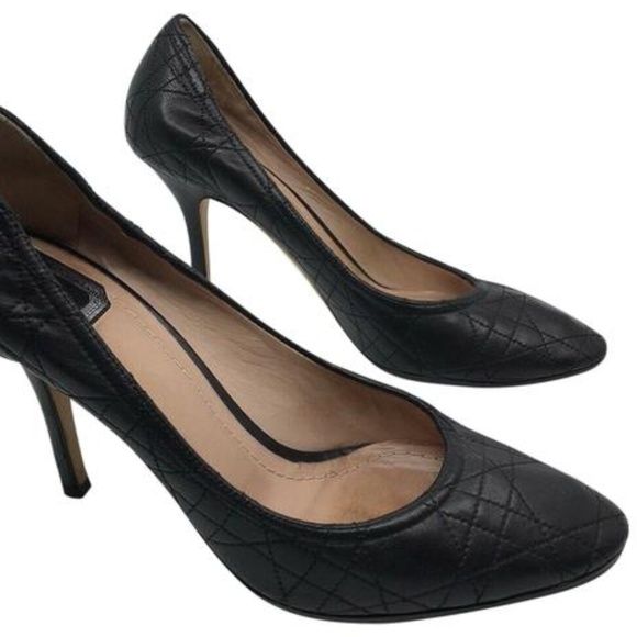 CHRISTIAN DIOR Women’s Cannage High Heel Pumps